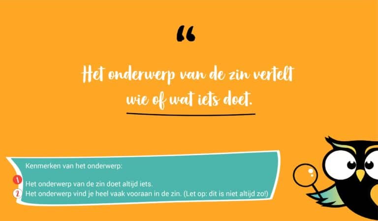 Hoe kun je het onderwerp vinden in een zin? (2 makkelijke manieren)