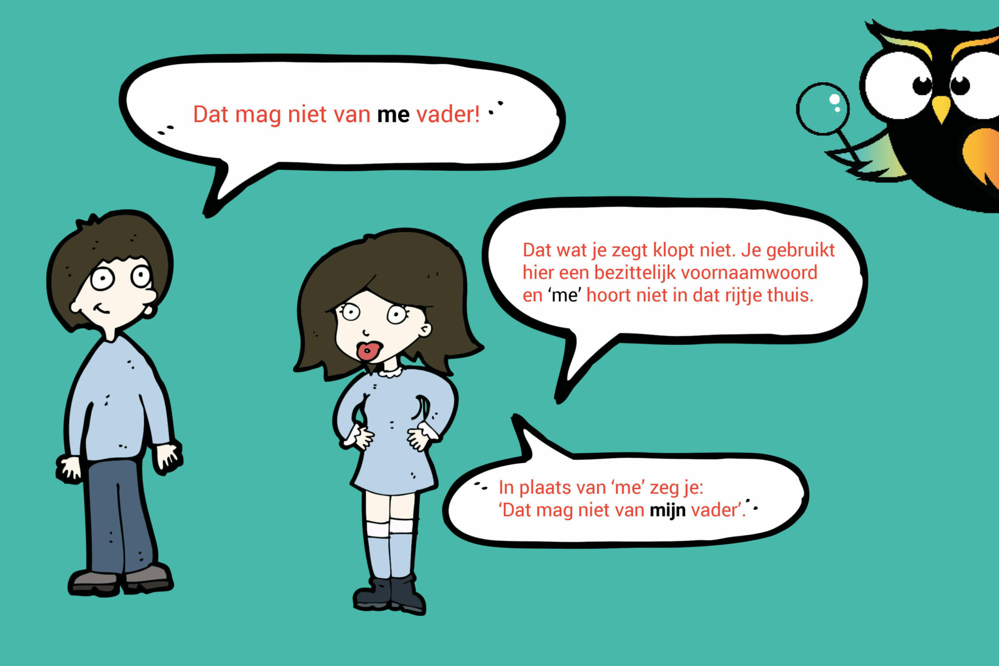 Wat is een bezittelijk voornaamwoord? (met duidelijk schema)