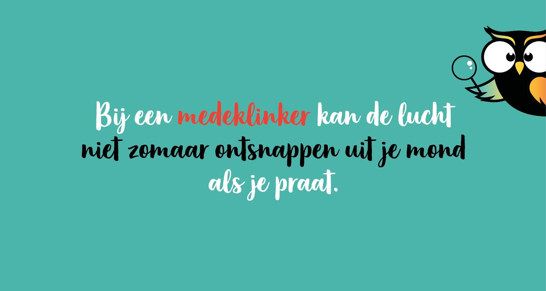 Klinkers en medeklinkers een handig ezelsbruggetje