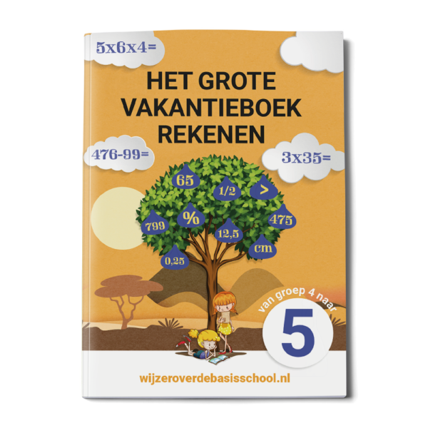 grote vakantieboek rekenen 4 naar 5