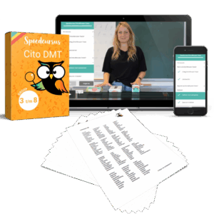 dmt toets oefenen leeskaarten