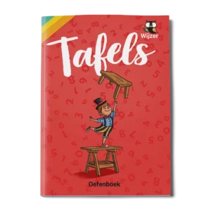 Oefenboek tafels kaft