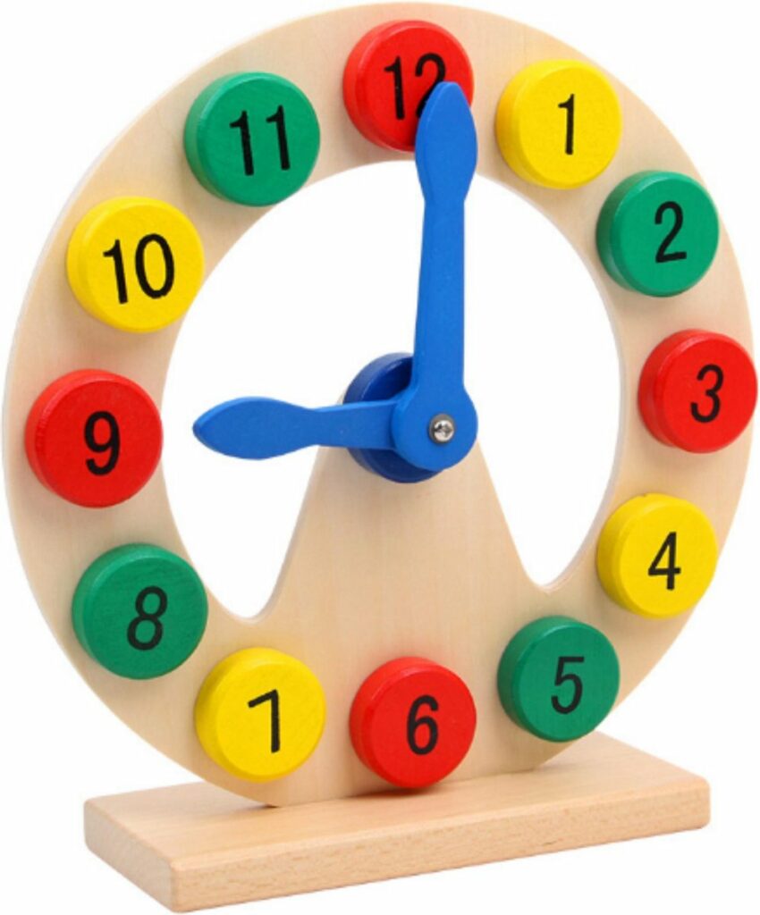 houten oefenklok