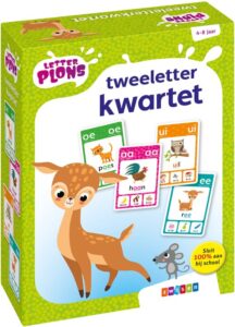 Letterplons tweeletterkwartet