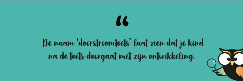waarom doorstroomtoets