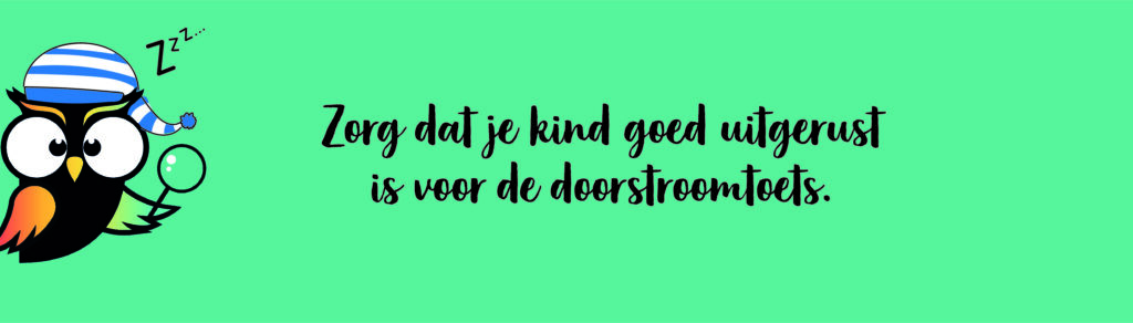 doorstroomtoets groep 8 tips