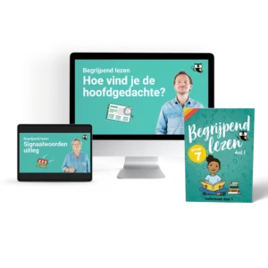 Oefenboek begrijpend lezen groep 7 + uitleg