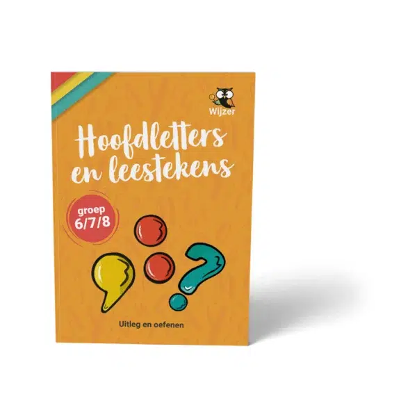 Oefenboek hoofdletters leestekens groep 8