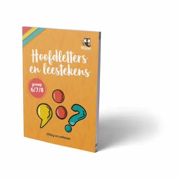 Oefenboek hoofdletters leestekens groep 8