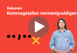 kommagetallen vermenigvuldigen