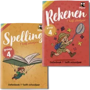 Rekenen en spelling oefenen groep 4