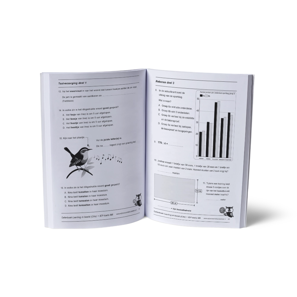 Oefenboek Cito-IEP Midden Groep 6