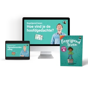 Begrijpend Lezen Groep 4 oefenboek + videobijles