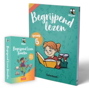 Begrijpend Lezen Groep 6 oefenboek + Begrijpend Lezen Kaarten