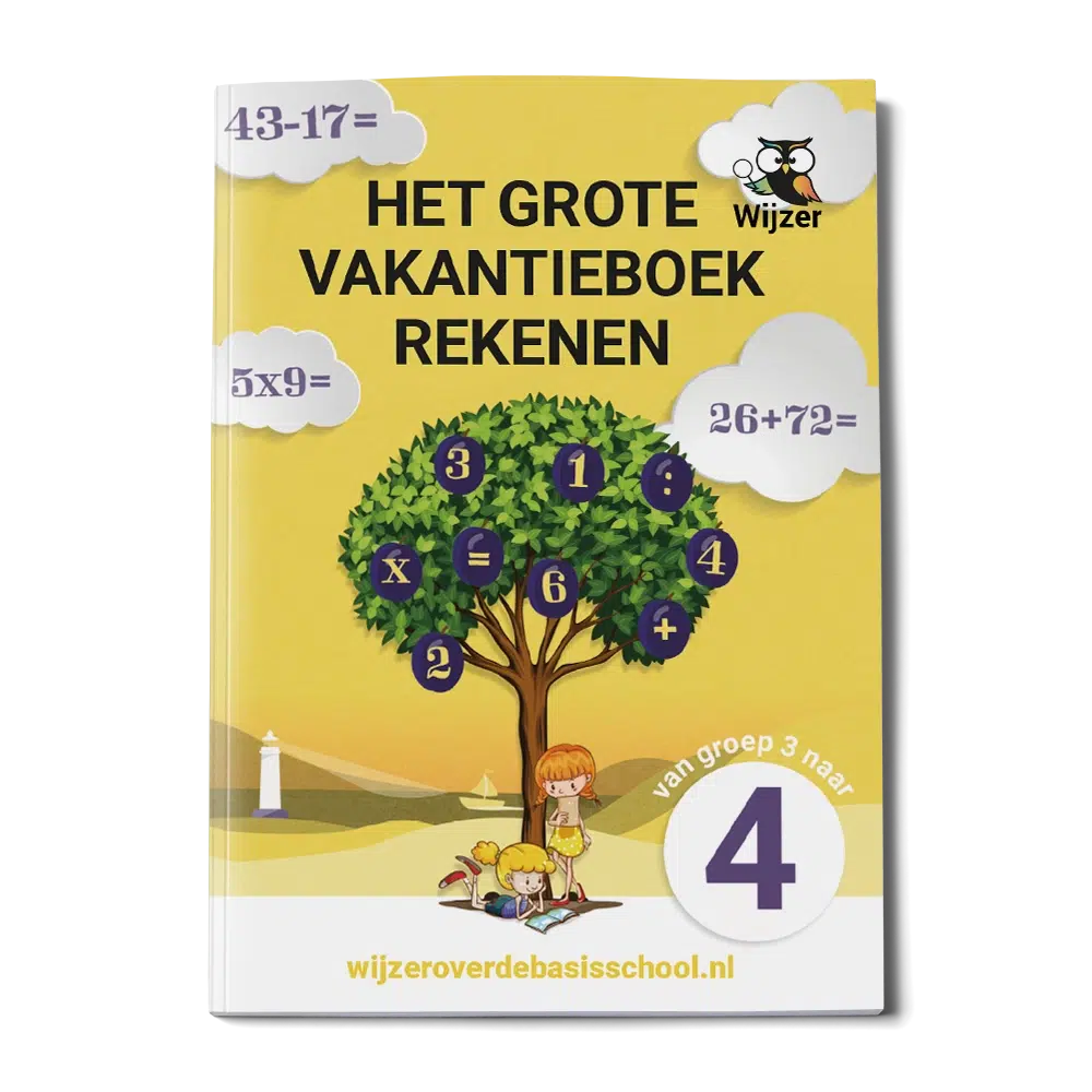 Het grote vakantieboek rekenen - groep 3 naar 4