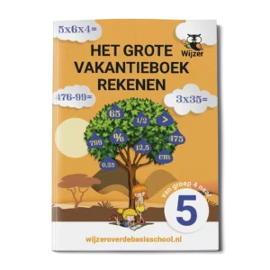 Het grote vakantieboek rekenen - groep 4 naar 5