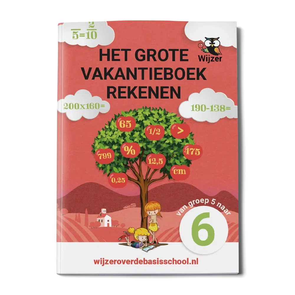 Het grote vakantieboek rekenen - groep 5 naar 6