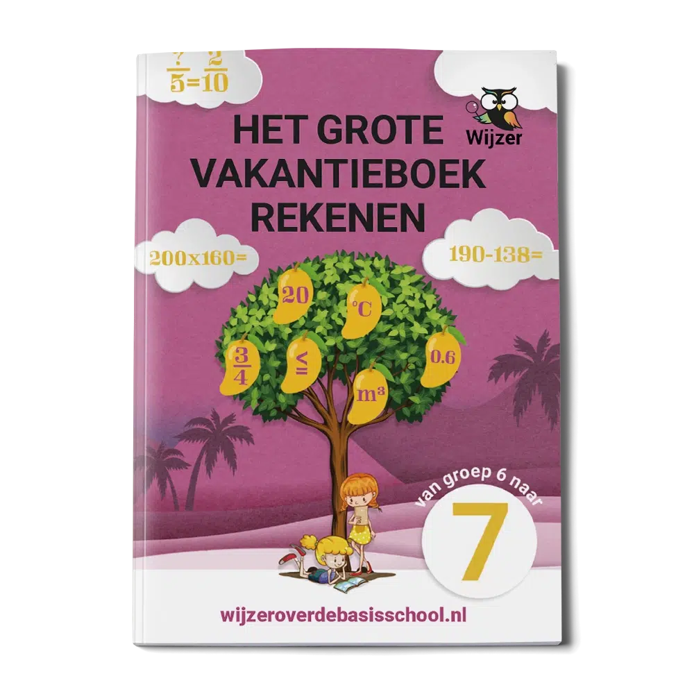 Het grote vakantieboek rekenen - groep 6 naar 7
