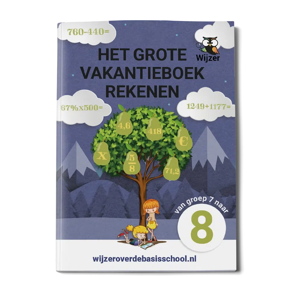 Het grote vakantieboek rekenen - groep 7 naar 8