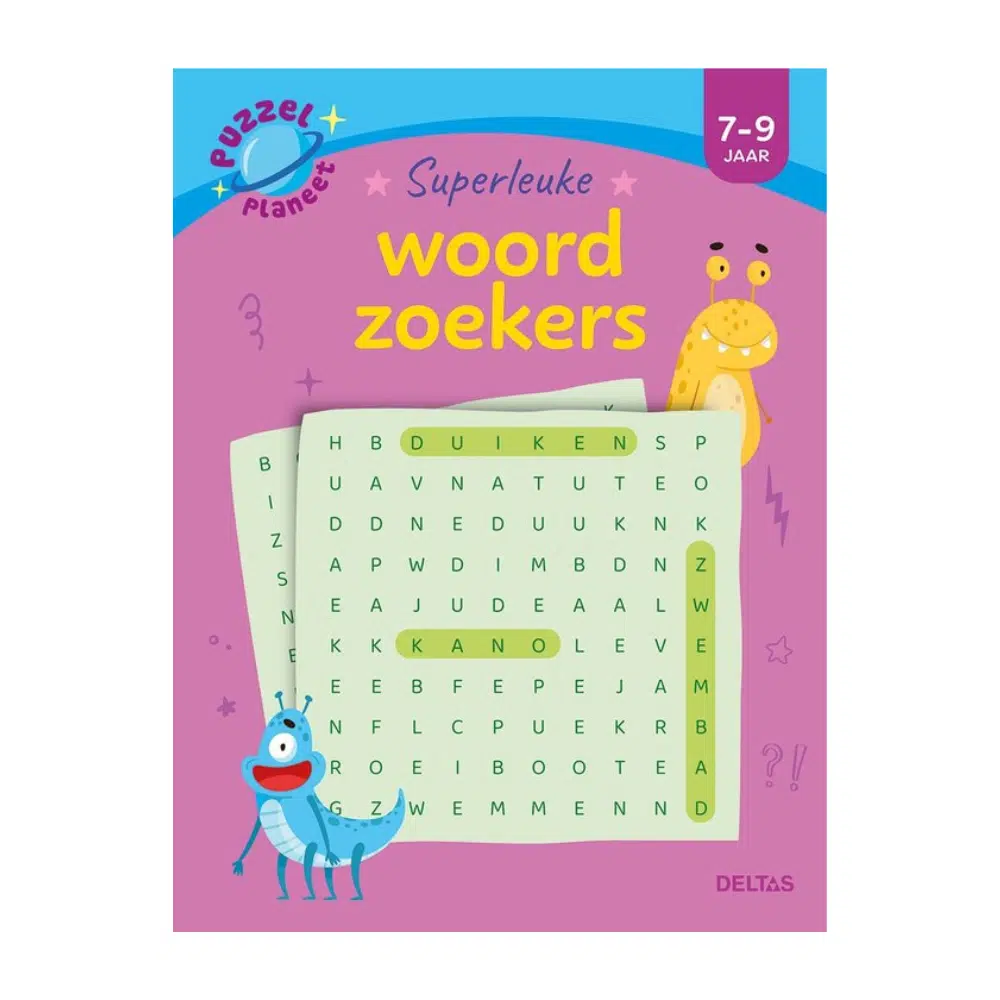 Woordzoeker 7-9 jaar