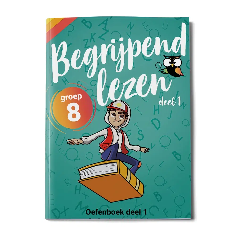 Oefenboek Begrijpend lezen Groep 8 Deel 1